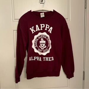 Kappa Alpha Theta Crew Neck Sweater